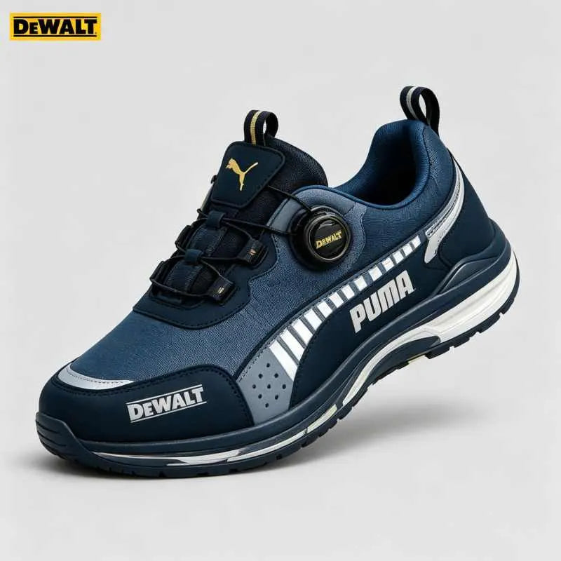 Az utolsó 50 nyaklánc szett🎁2026 PUMA és DEWALT vízálló és lélegző férfi bőr casual cipők