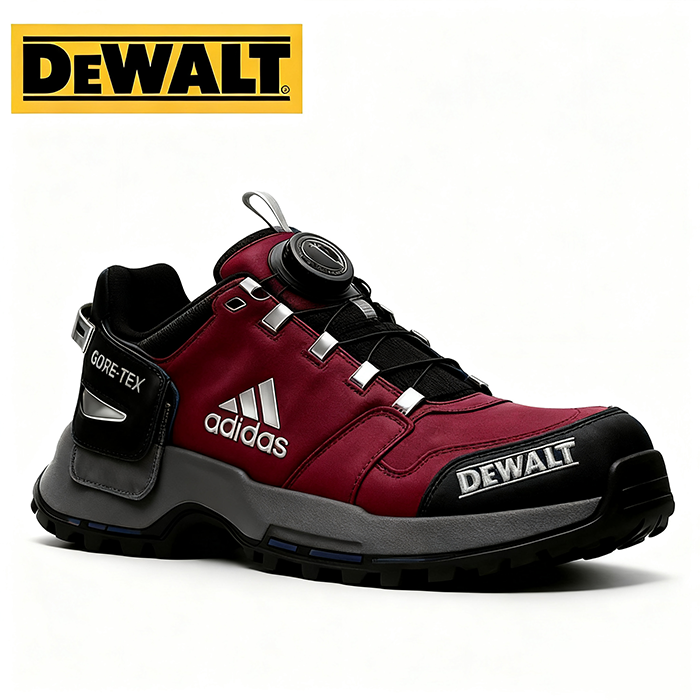 Τα αδιάβροχα παπούτσια από την Adidas® και την DEWALT είναι η ιδανική επιλογή για εργασία και υπαίθριες δραστηριότητες.
