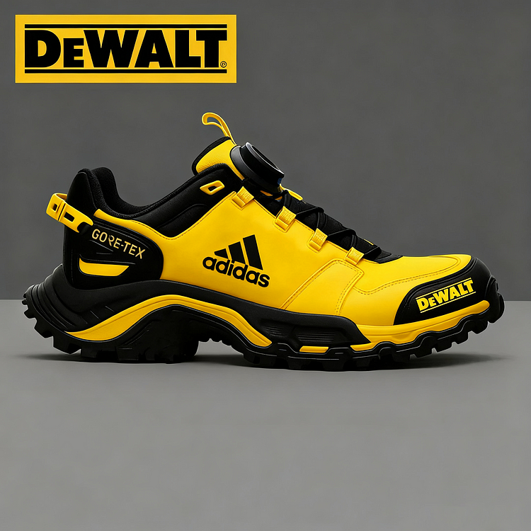 Τα αδιάβροχα παπούτσια από την Adidas® και την DEWALT είναι η ιδανική επιλογή για εργασία και υπαίθριες δραστηριότητες.