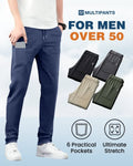 🔥Τελευταία Ημέρα Εκπτώσεων 50% ΕΚΠΤΩΣΗ🥰MultiPants – Ελαστικό Ανθεκτικό Παντελόνι Cargo με Πολλαπλές Τσέπες