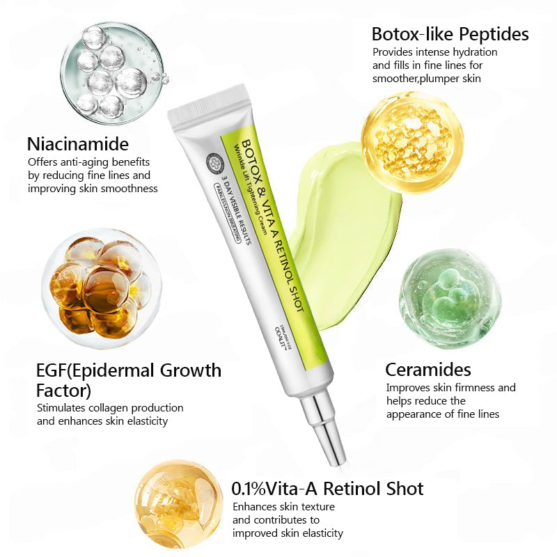 [🔥Τελευταία μέρα με έκπτωση 70%] Ένεση Botox και ρετινόλης ODALIT™ - μειώνει τις βαθιές ρυτίδες, τα χαλαρά μάγουλα και τα πρησμένα μάτια