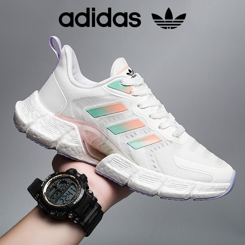 Ανδρικά παπούτσια Adidas με μαλακή σόλα και άνετη αντικραδασμική προστασία.
