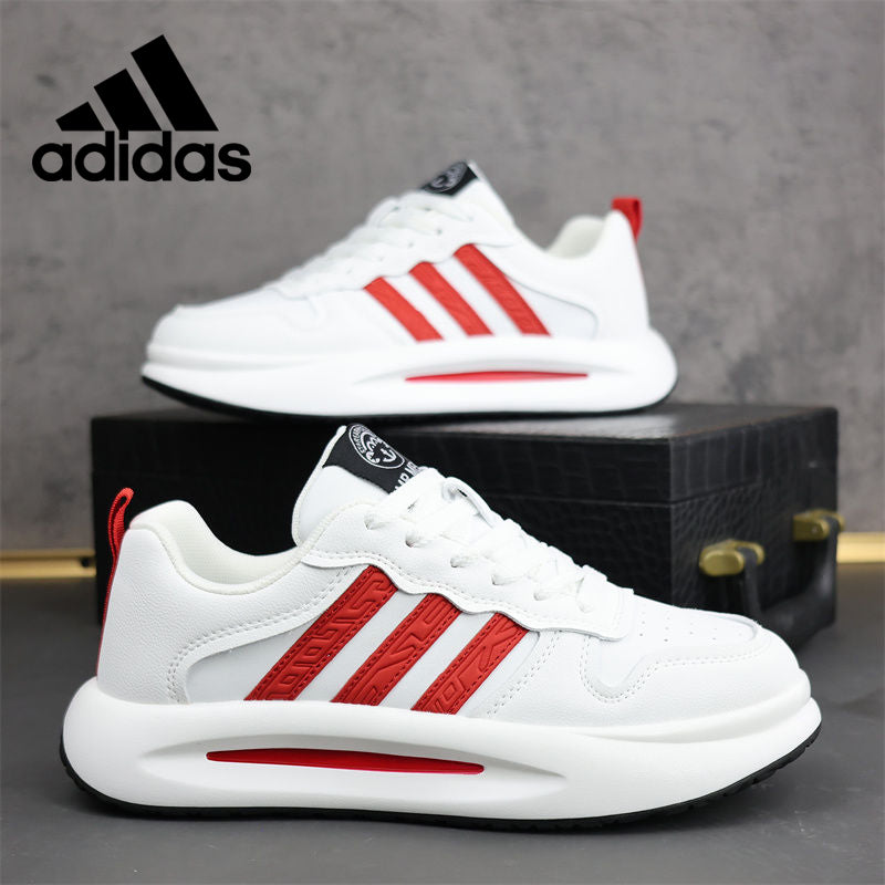 Λευκά παπούτσια καθημερινής χρήσης της Adidas με μαλακή σόλα
