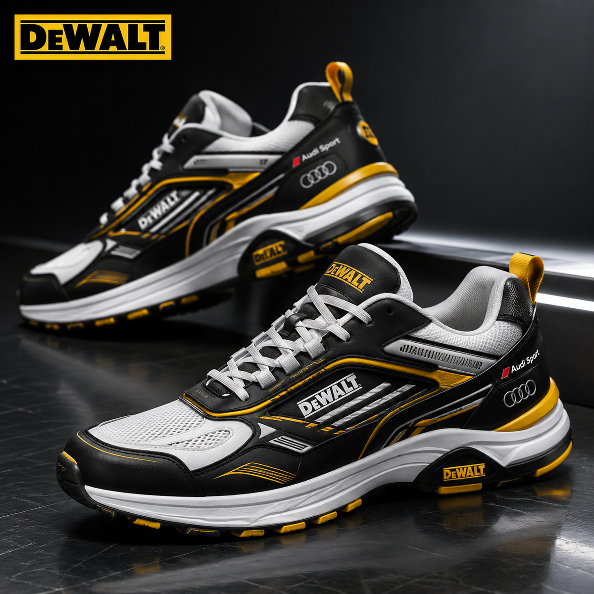 Az utolsó 50 nyaklánc szett🎁DEWALT®&PUMA® 2026, lélegző sportcipők férfiaknak