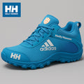 Νέες ανδρικές μπότες εργασίας από την Helly Hansen και την adidas με ατσάλινα προστατευτικά δακτύλων για προστασία από μώλωπες και τρυπήματα.