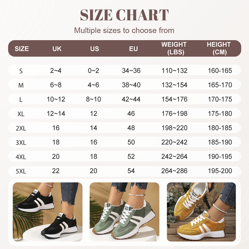 Γυναικεία casual αντιολισθητικά παχιά sneakers